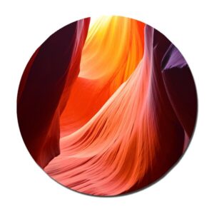 'Cave of Hope' - Unframed Graphic Art Print on Glass